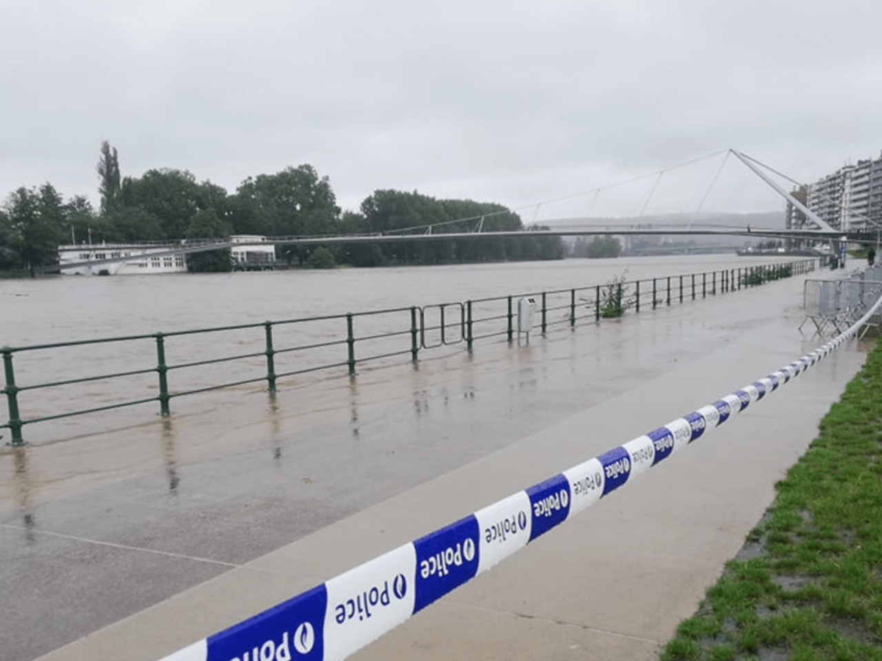 Liège se prépare à l'inondation